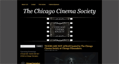 Desktop Screenshot of chicagocinemasociety.org