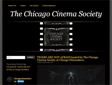 Tablet Screenshot of chicagocinemasociety.org
